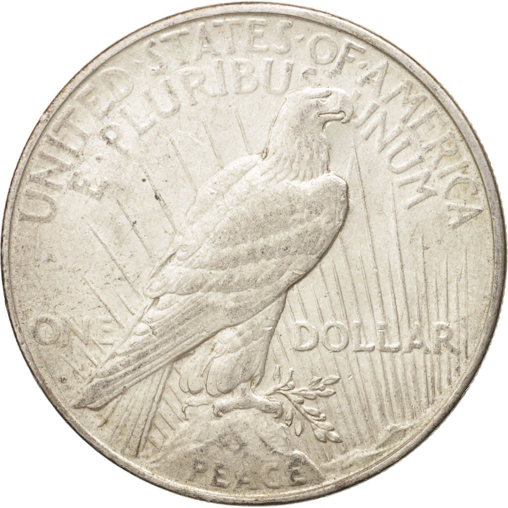 United States, Peace Dollar, Dollar, 1922, U.S. Mint, Denver, EF(40-45), Silver