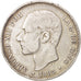 Spain, Alfonso XII, 5 Pesetas, 1885, VF(30-35), Silver, KM:688