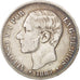 Spain, Alfonso XII, 5 Pesetas, 1883, Madrid, EF(40-45), Silver, KM:688