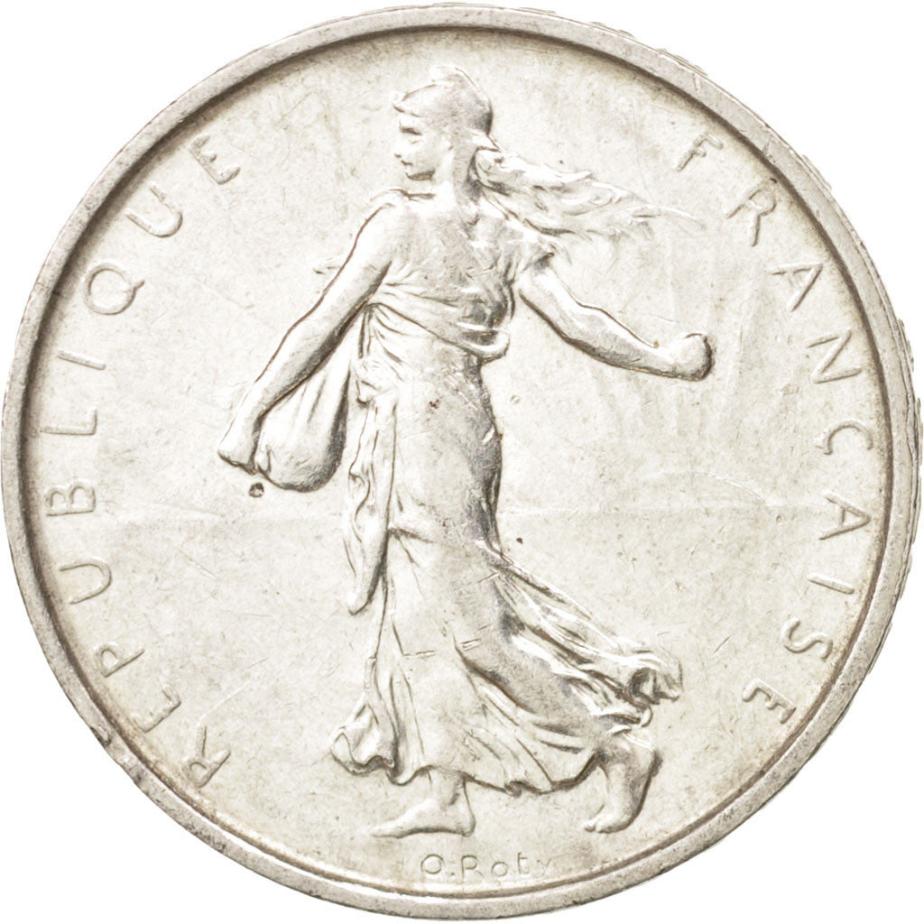 Francia, Semeuse, 5 Francs, 1969, Paris, SPL-, Argento, KM:926