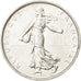 France, Semeuse, 5 Francs, 1969, Paris, MS(60-62), Silver, KM:926