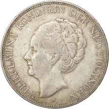 Munten, Nederland, Wilhelmina I, 2-1/2 Gulden, 1930, ZF, Zilver, KM:165