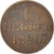 Coin, German States, FRANKFURT AM MAIN, Heller, 1820, Frankfurt, EF(40-45)