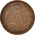 Coin, Belgium, Albert I, 2 Centimes, 1912, AU(55-58), Copper, KM:64