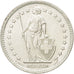 Coin, Switzerland, 2 Francs, 1964, Bern, MS(60-62), Silver, KM:21