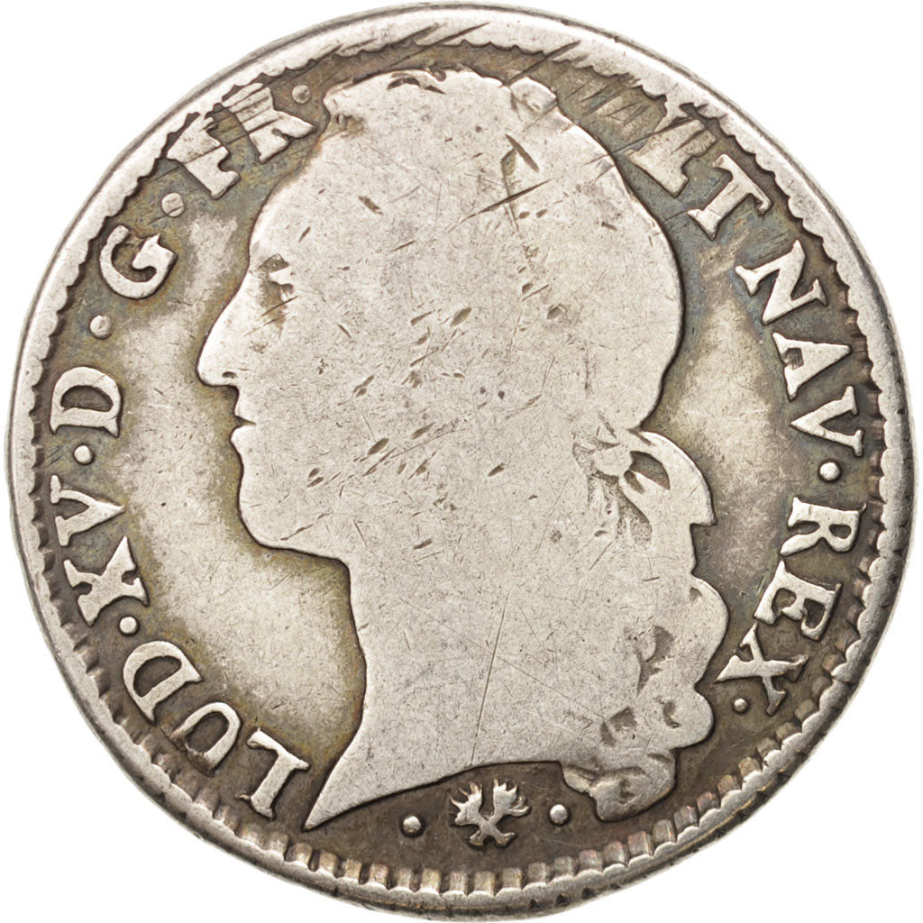 Moneda, Francia, Louis XV, 1/2 Écu au bandeau, 1/2 ECU, 44 Sols, 1765, Bayonne