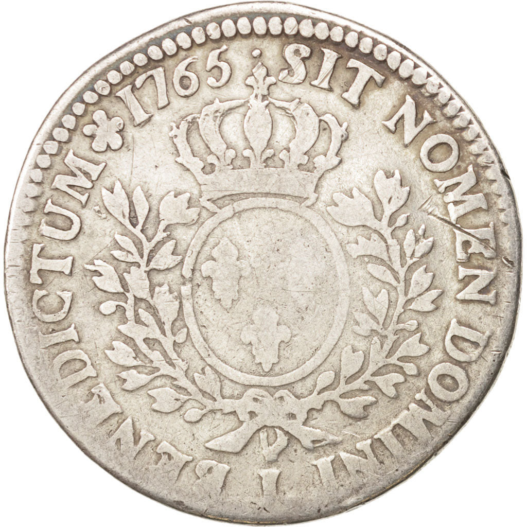 Moneda, Francia, Louis XV, 1/2 Écu au bandeau, 1/2 ECU, 44 Sols, 1765, Bayonne