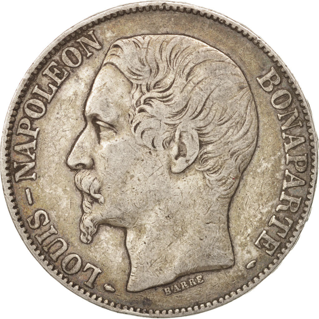 France, Napoléon III, 5 Francs, 1852, Paris, VF(30-35), Silver, KM:773.1