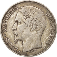 France, Napoléon III, 5 Francs, 1852, Paris, VF(30-35), Silver, KM:773.1