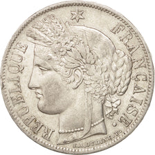 Munten, Frankrijk, Cérès, 5 Francs, 1851, Paris, ZF+, Zilver, KM:761.1