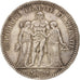 France, Hercule, 5 Francs, 1877, Paris, TTB+, Argent, KM:820.1