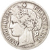 France, Cérès, 2 Francs, 1871, Bordeaux, EF(40-45), Silver, KM:817.2