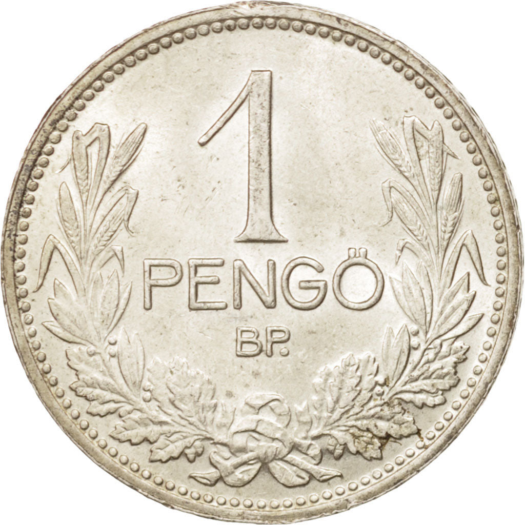 Hungary, Pengo, 1927, Budapest, MS(63), Silver, KM:510
