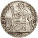 INDOCINA FRANCESE, 10 Cents, 1921, Paris, BB, Argento, KM:16.1