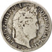 Monnaie, France, Louis-Philippe, 1/2 Franc, 1834, La Rochelle, TB, Argent