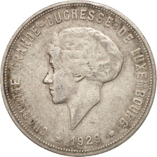 Luxembourg, Charlotte, 10 Francs, 1929, Luxembourg, TTB+, Argent, KM:39