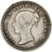 Coin, Great Britain, Victoria, 1-1/2 Pence, 1842, AU(50-53), Silver, KM:728