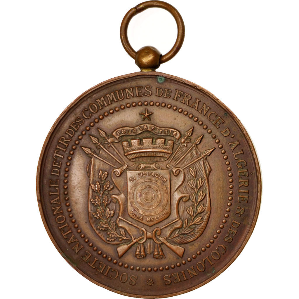 France, Medal, Société nationale de tir des communes de France d'Algérie et