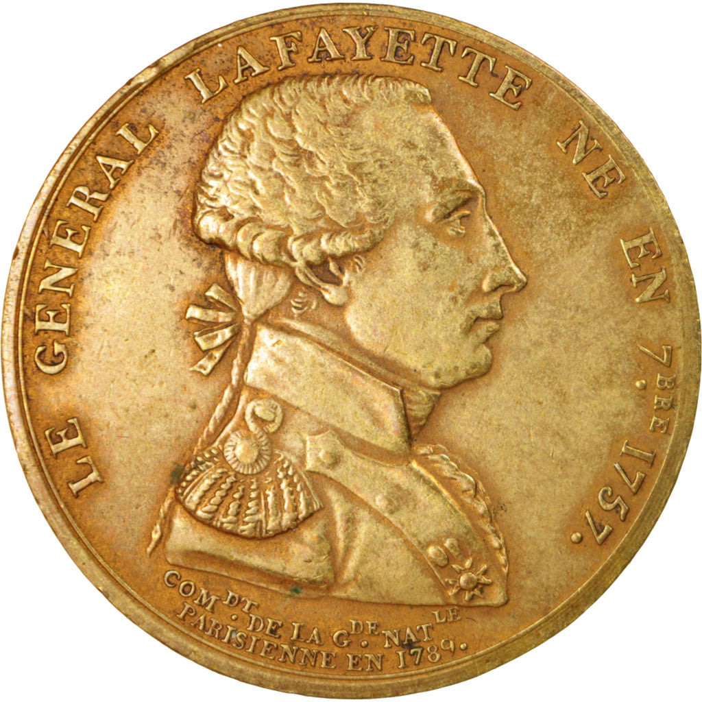 France, Medal, Exposition Coloniale Internationale, Paris 1931, Lafayette