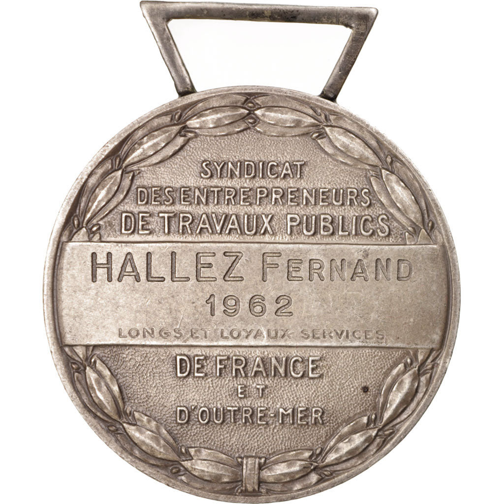 Francia, Medal, Syndicat des entrepreneurs de travaux publics de France et