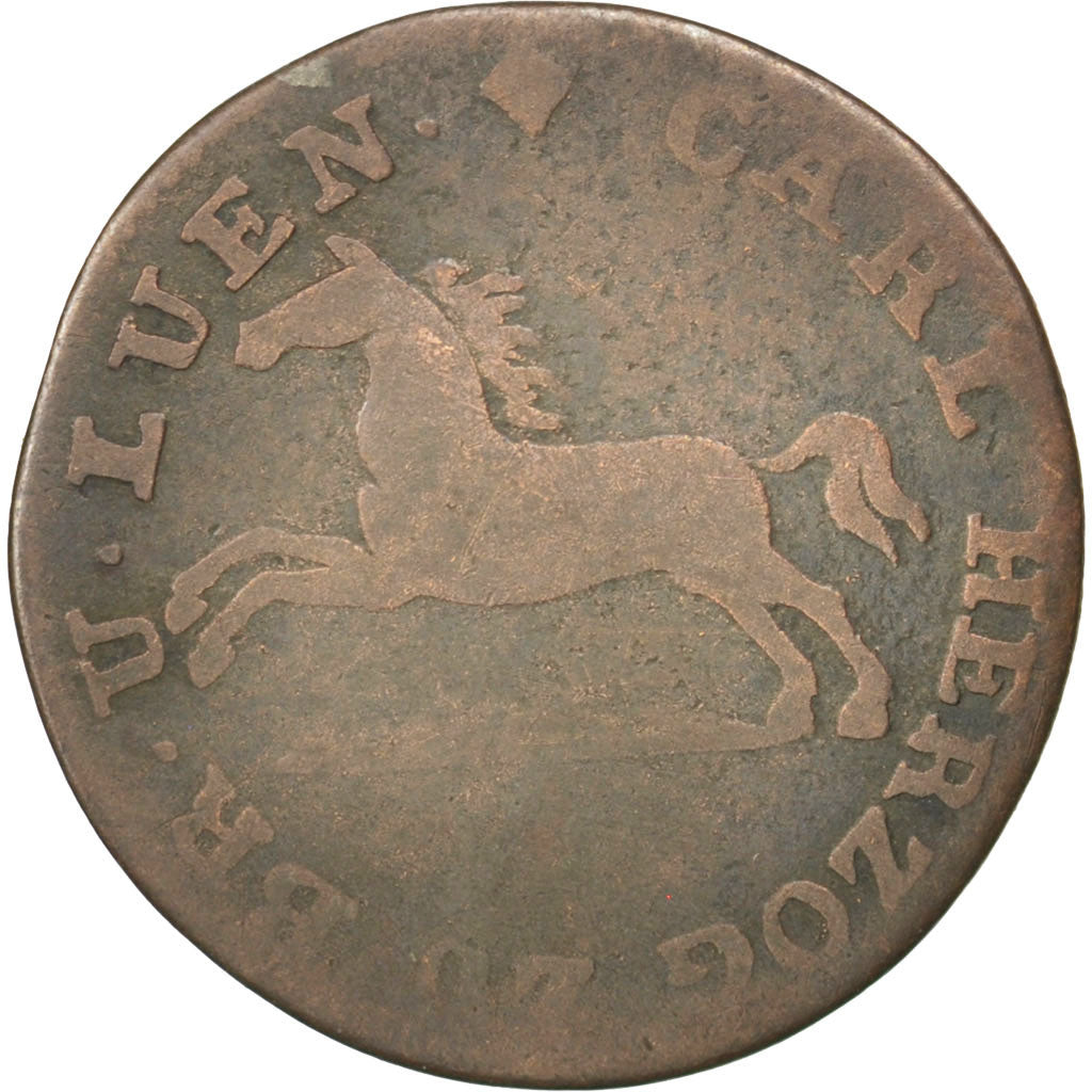 GERMAN STATES, Pfennig, 1826, KM #1098, VF(20-25), Copper, 1.74