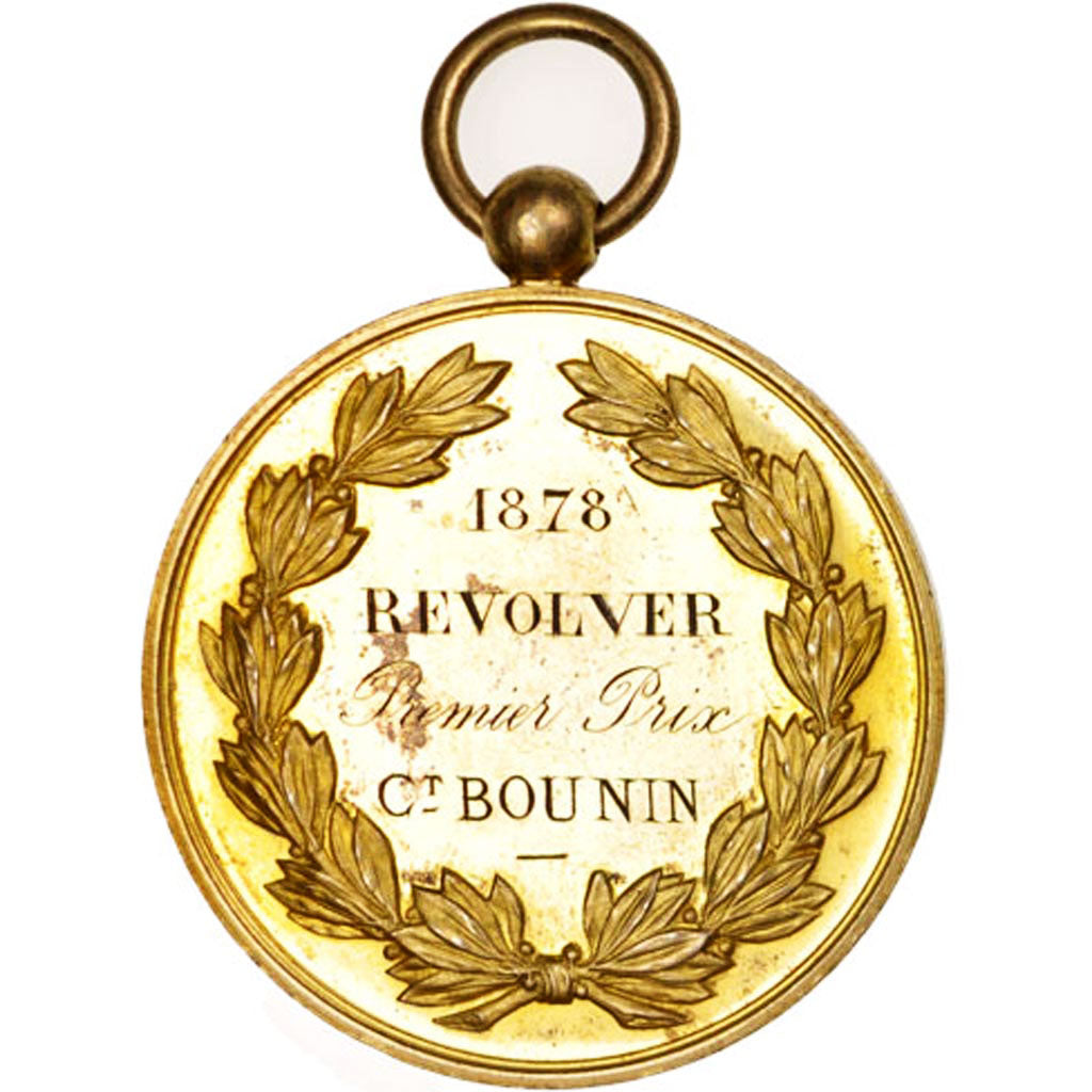 France, Medal, Société de tir Sétifien, Sports & leisure, 1878, AU(55-58)
