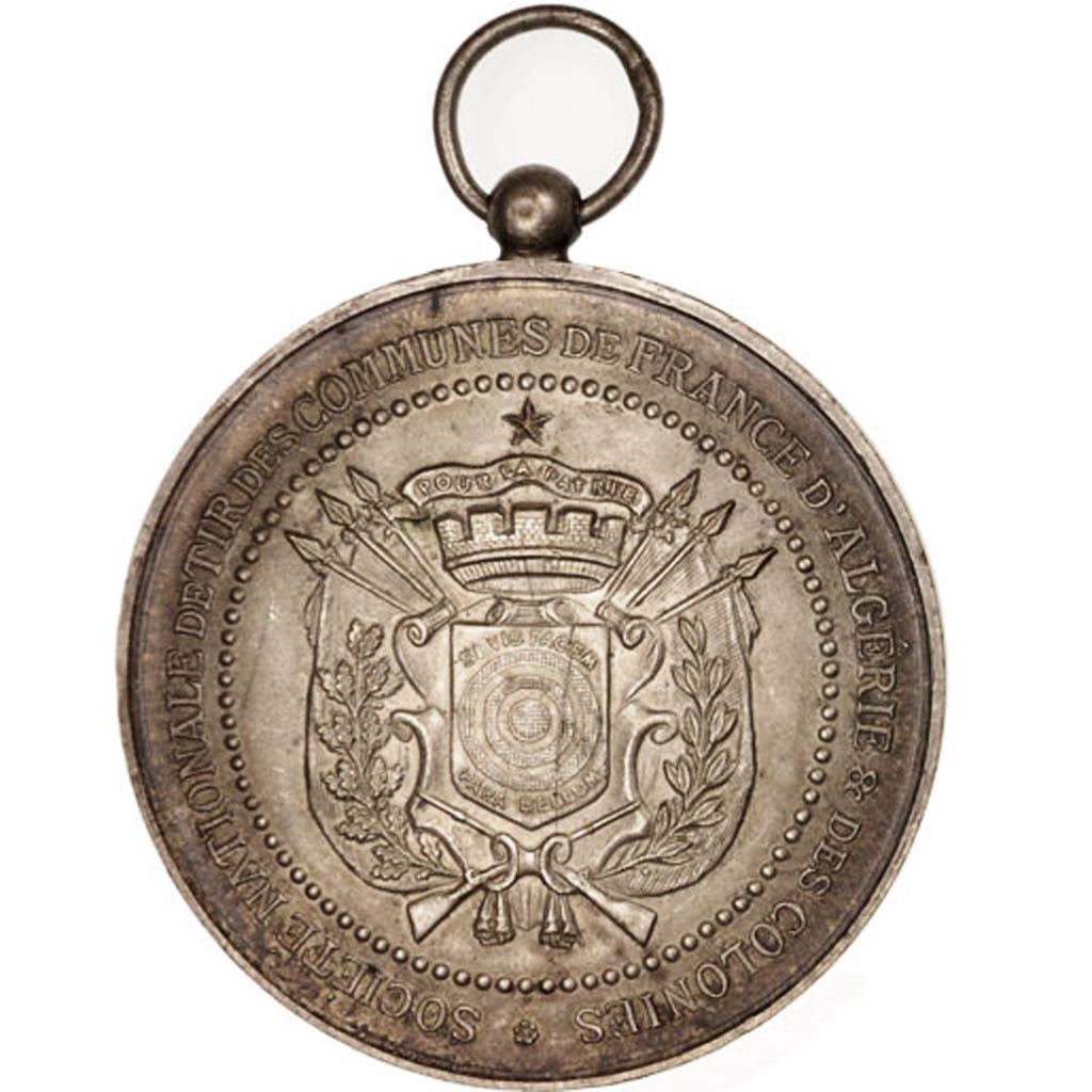 France, Medal, Société nationale de tir des communes de France d'Algérie et