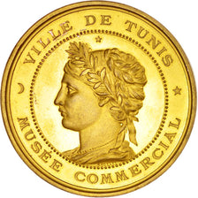 Frankreich, Medal, Ville de Tunis, Musée Commercial, Business & industry