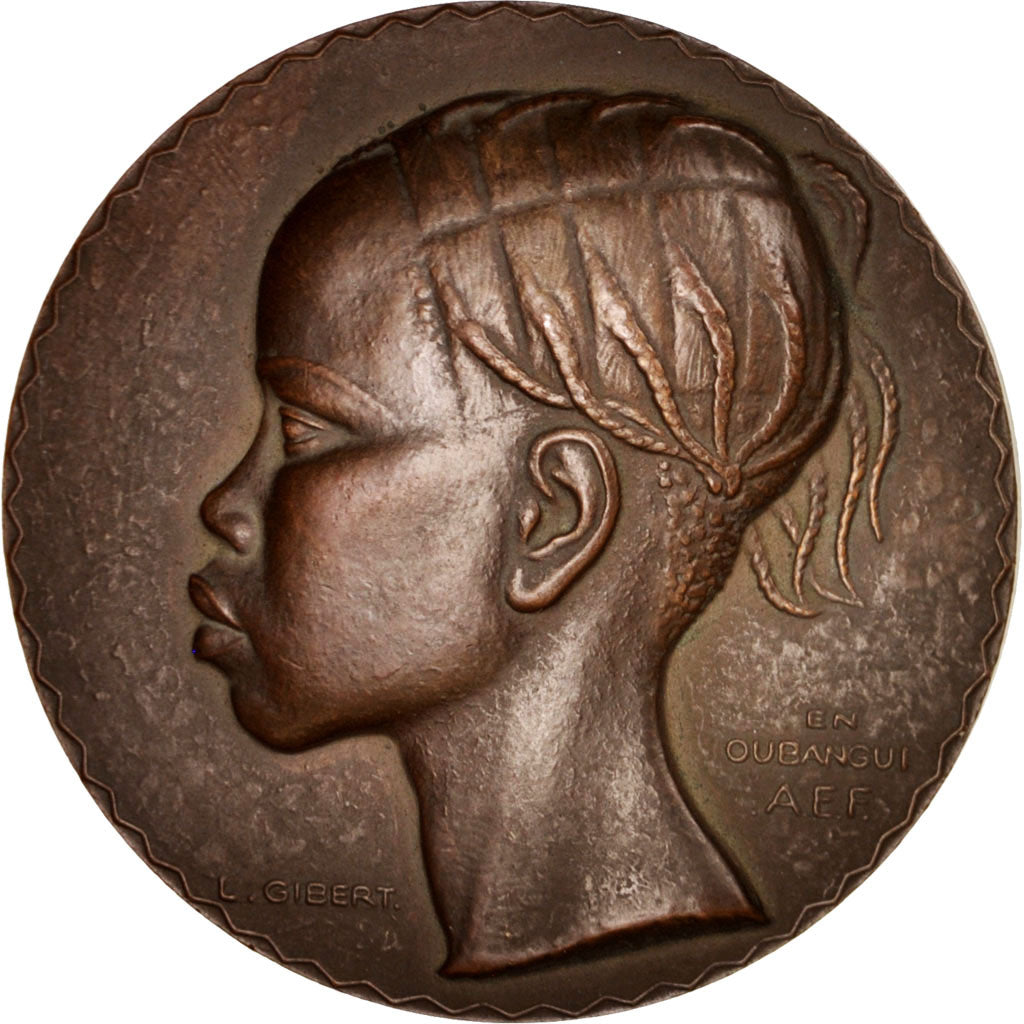 France, Afrique Equatoriale Française, Les pileuses de mil, History, 1931