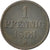 Coin, German States, BRUNSWICK-WOLFENBUTTEL, Wilhelm, Pfennig, 1853, VF(20-25)