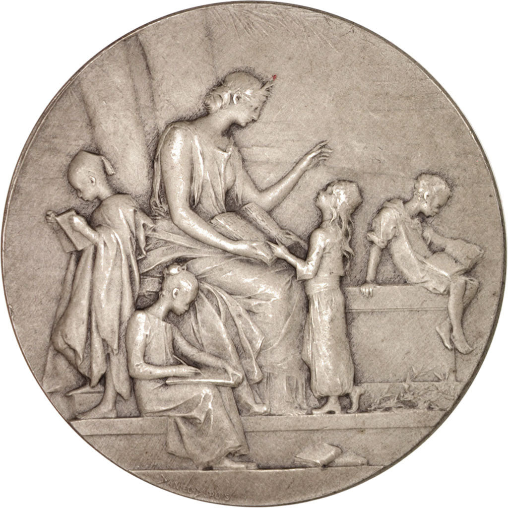 Francia, Medal, Alliance Française, French Third Republic, Arts & Culture