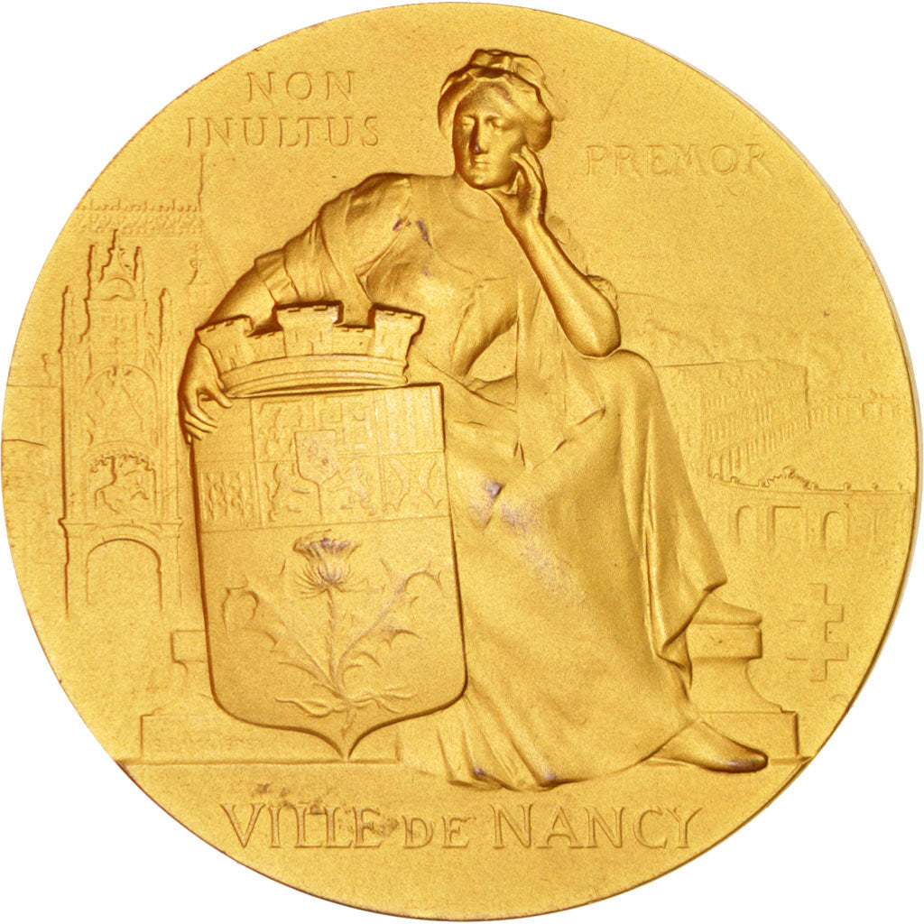 France, Medal, Ville de Nancy, M. Paye, Directeur de l'instruction publique à