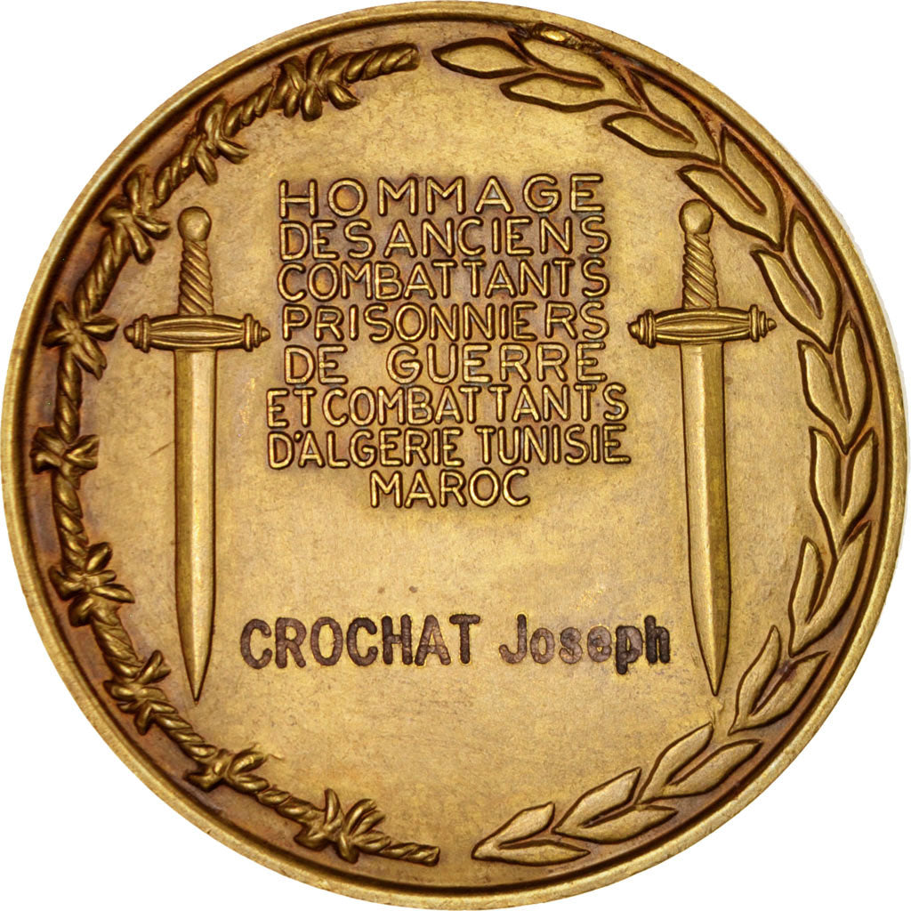 Francia, Medal, Anciens combattants d'Algérie, Tunisie et Maroc, History, SPL-