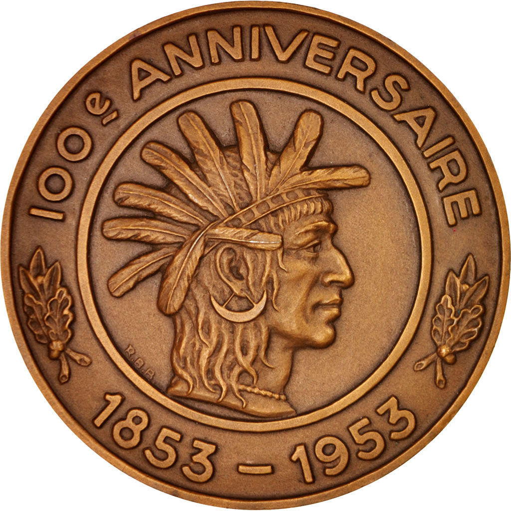 Frankreich, Medal, Banque de la Guadeloupe, Centenaire, Business & industry