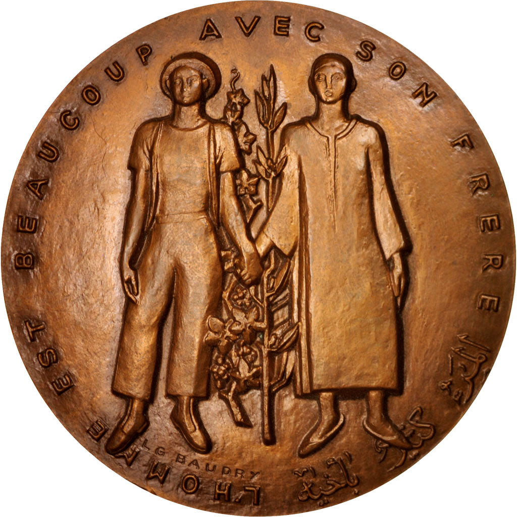 Algeria, Medal, Banque de l'Algérie et de la Tunisie, Business & industry