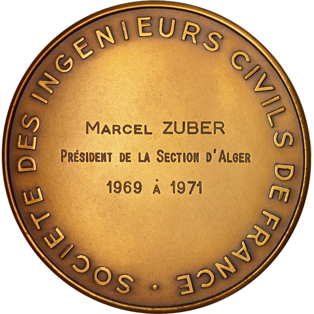 Francia, Medal, Société des Ingénieurs civils de France, Section d'Alger