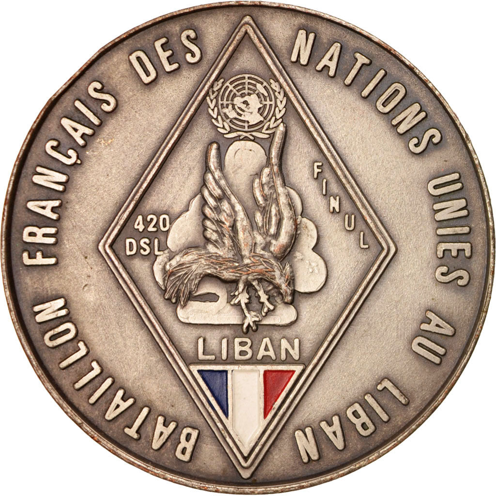 France, Medal, Bataillon Français des Nations Unies au Liban, Politics
