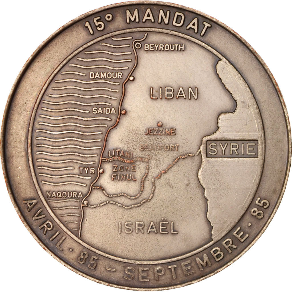 France, Medal, Bataillon Français des Nations Unies au Liban, Politics