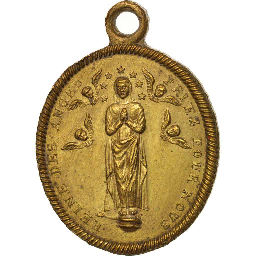 France, Medal, Religious medal, Religions & beliefs, 19TH CENTURY, AU(50-53)
