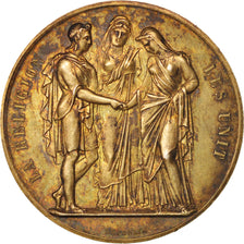 Frankreich, Wedding medal, Religions & beliefs, 1879, Depaulis, Medal, AU(55-...