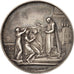 France, Wedding medal, Religions & beliefs, Montagny, Medal
