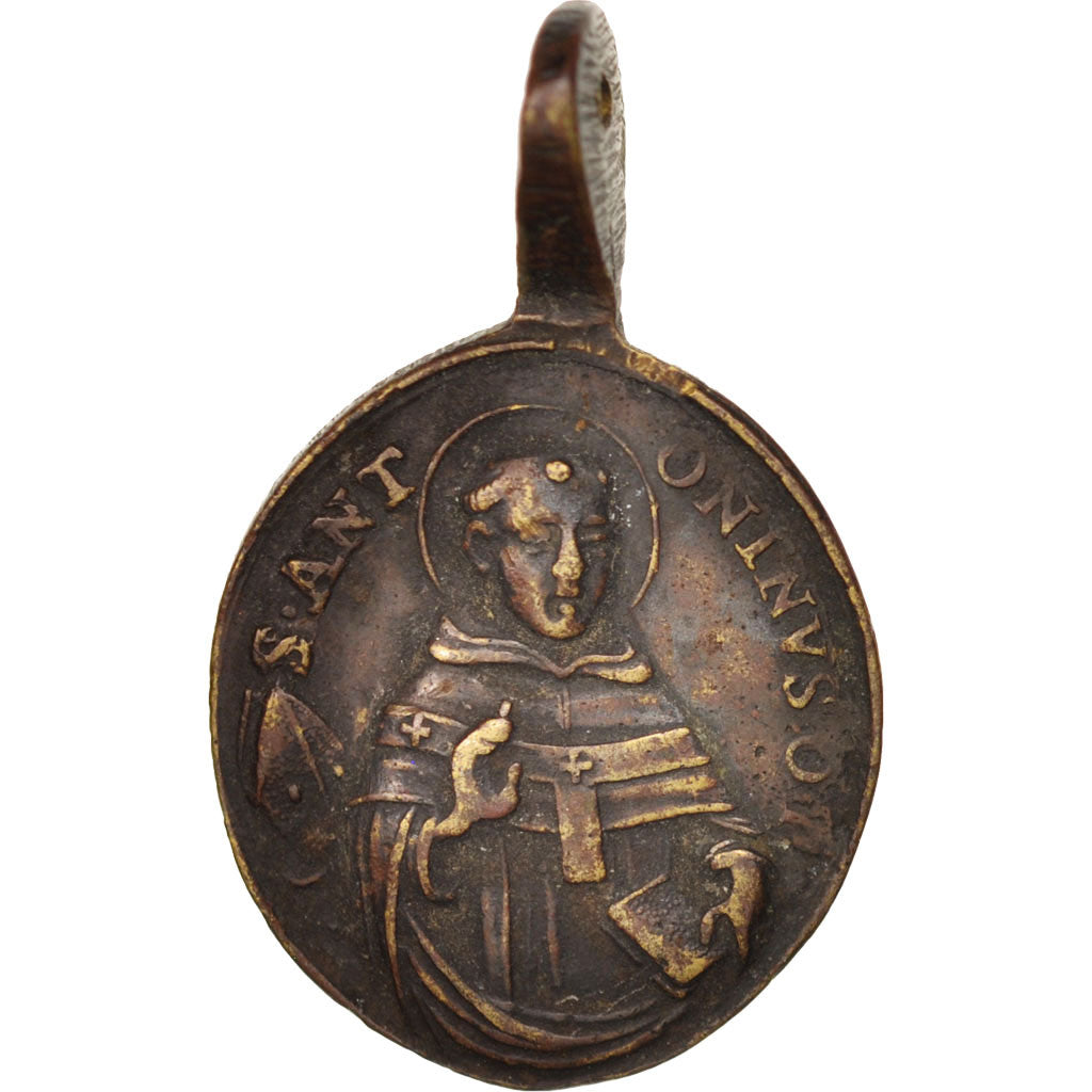 France, Anthony of Padua, Religions & beliefs, XVIII century, Medal, MS(63)