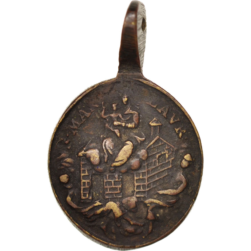 France, Anthony of Padua, Religions & beliefs, XVIII century, Medal, MS(63)