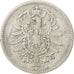 GERMANY - EMPIRE, Mark, 1881, Muldenhütten, KM #7, VF(30-35), Silver, 24, 5.37