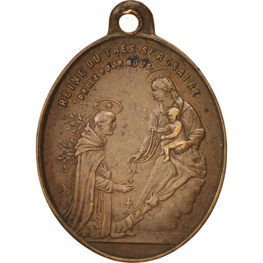 France, Saint Thomas Aquinas, Business & industry, XIX Century, Medal