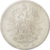 Moneta, NIEMCY - IMPERIUM, Wilhelm I, Mark, 1881, Muldenhütten, EF(40-45)