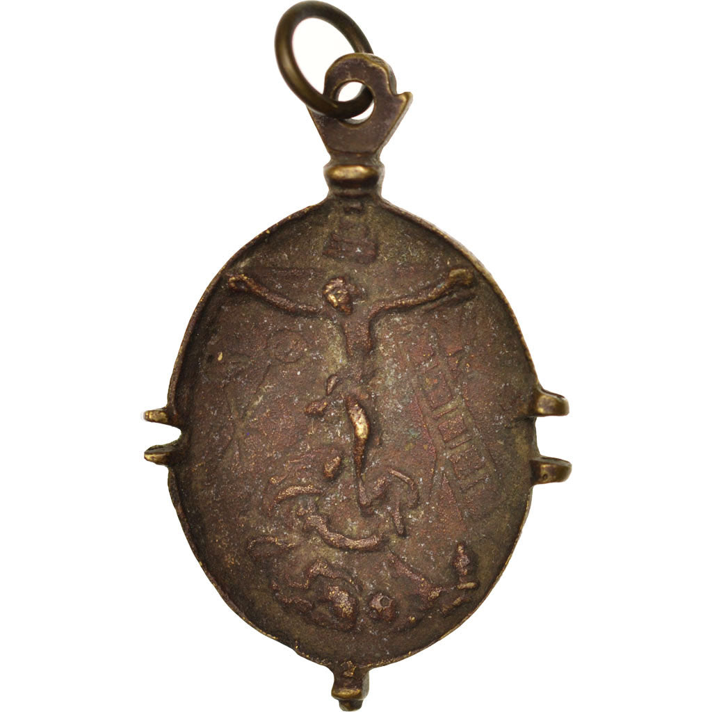 Francia, Medal, The Passion, Religions & beliefs, 18TH CENTURY, BB+, Bronzo, 44
