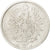 Moneda, ALEMANIA - IMPERIO, Wilhelm I, Mark, 1881, Hambourg, MBC, Plata, KM:7