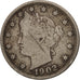 Coin, United States, Liberty Nickel, 5 Cents, 1902, U.S. Mint, Philadelphia