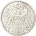 Coin, GERMANY - EMPIRE, Wilhelm II, Mark, 1892, Berlin, EF(40-45), Silver, KM:14